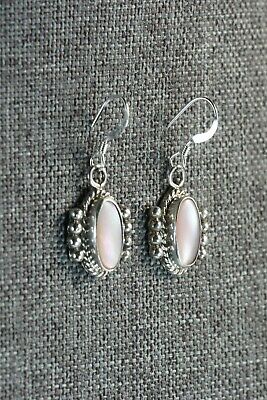 Navajo Quartz & Sterling Silver Earrings - Jan Mariano