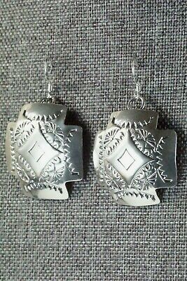 Navajo Sterling Silver Earrings - Sadie Jim