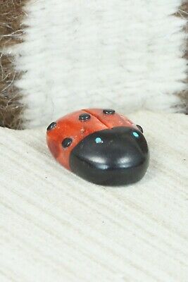 Ladybug Zuni Fetish Carving - Reynold Lunasee