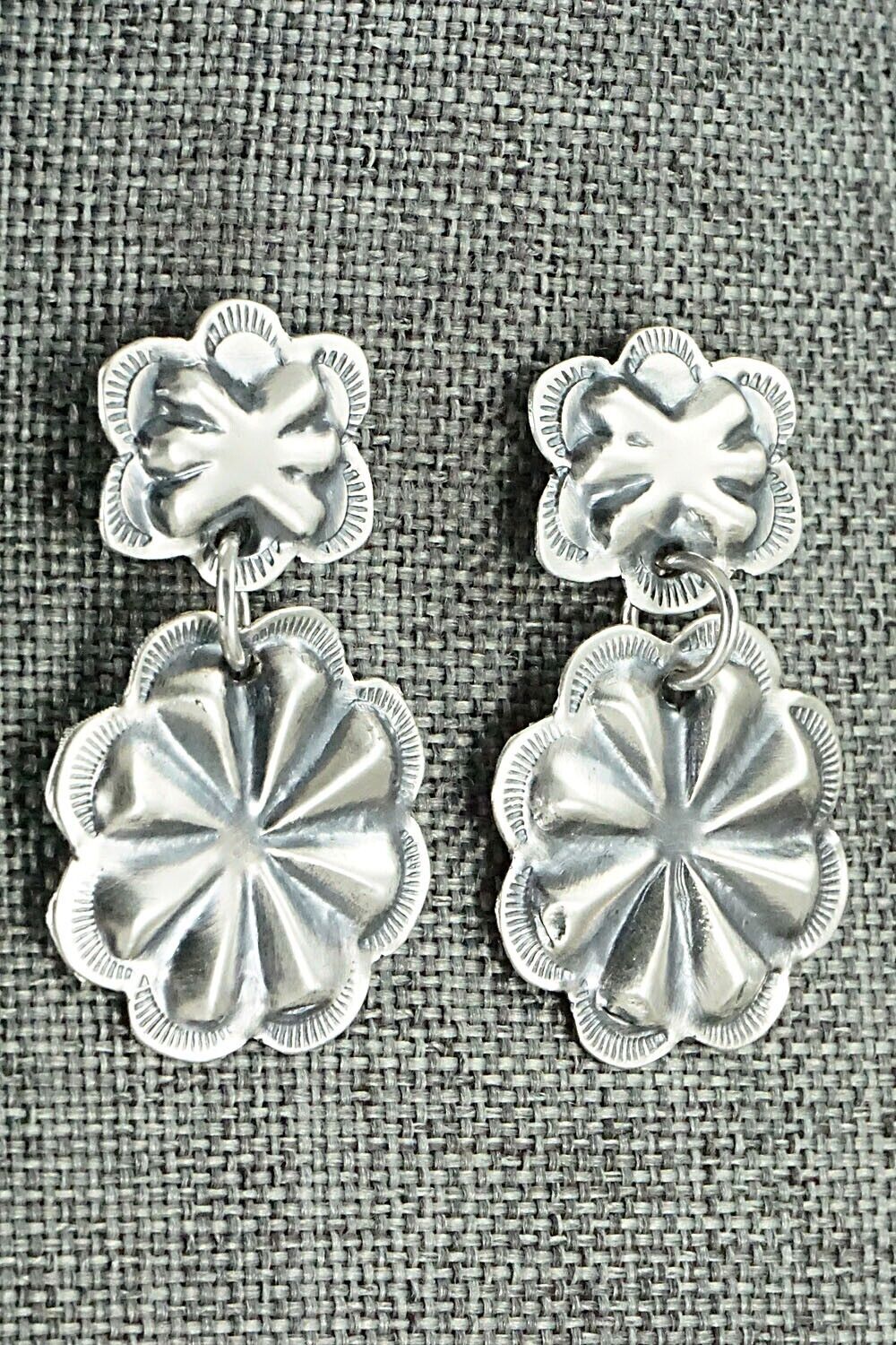 Sterling Silver Earrings - Joan Begay
