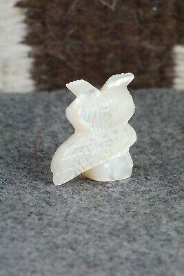 Owl Zuni Fetish Carving - Danette Laate - High Lonesome Trading