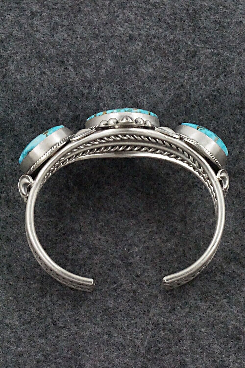Turquoise & Sterling Silver Bracelet - Derrick Gordon