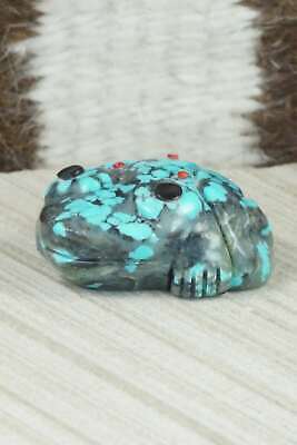 Frog Zuni Fetish Carving - Reynold Lunasee
