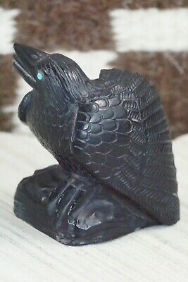 Crow Zuni Fetish Carving - Derrick Kaamasee