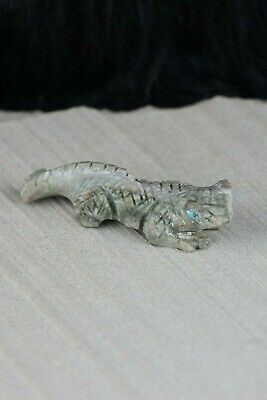 Lizard Zuni Fetish Carving - Kent Panteah - High Lonesome Trading
