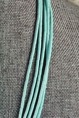 5 Strand Turquoise Necklace - Frank Ortiz - High Lonesome Trading