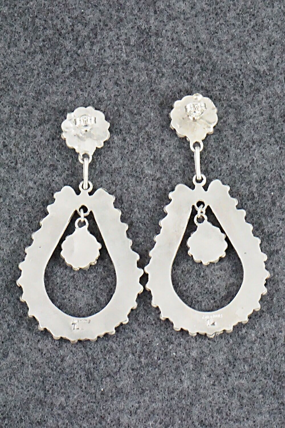 Turquoise & Sterling Silver Earrings - Tricia Leekity