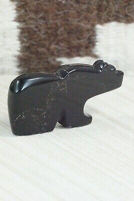 Bear Zuni Fetish Carving - Bernard Laiwakete - High Lonesome Trading