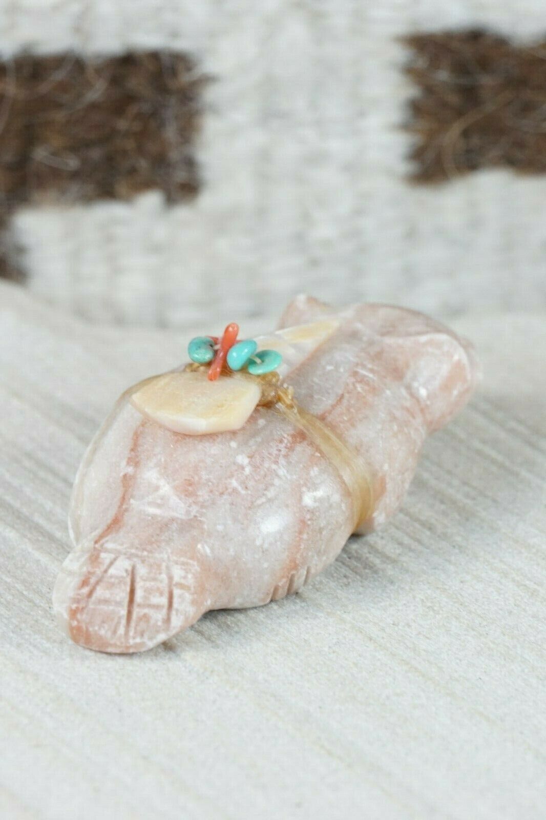 Badger Zuni Fetish Carving - Lena Boone - High Lonesome Trading