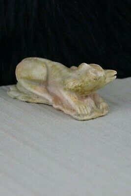Wolf Zuni Fetish Carving - Calvin Weeka - High Lonesome Trading