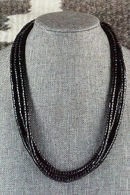 Agate & Sterling Silver Necklace - Navajo