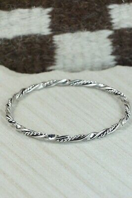 Sterling Silver Bangle - Elaine Tahe
