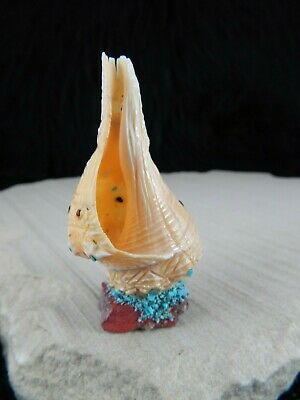 Corn Maiden Zuni Fetish Carving - Carl Etsate - High Lonesome Trading