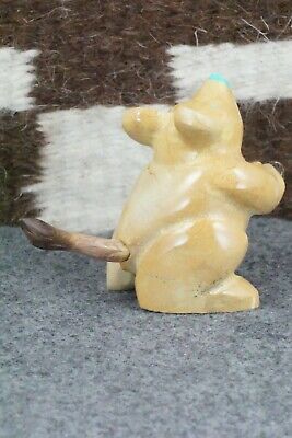 Mouse Zuni Fetish Carving - Enrike Leekya