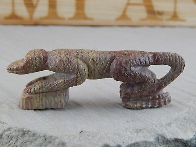 Lizard Zuni Fetish Carving - Edward Pooacha - High Lonesome Trading