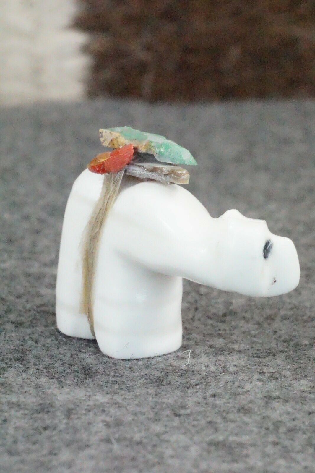 Bear Zuni Fetish Carving - Lance Deysee