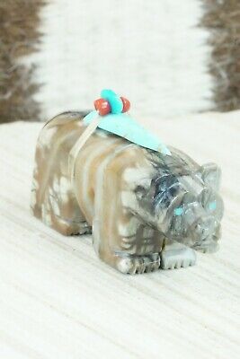 Bear Zuni Fetish Carving - Alex Tsethlikai