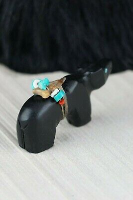 Bear Zuni Fetish Carving - Narrin Bowannie - High Lonesome Trading