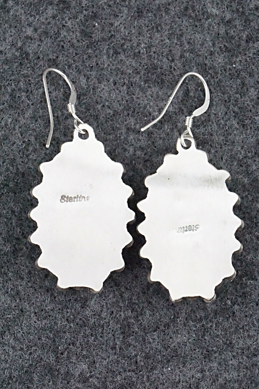 Turquoise & Sterling Silver Earrings - Freida Martinez