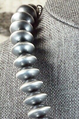 Sterling Silver Navajo Pearl Necklace & Earrings - Preston Haley