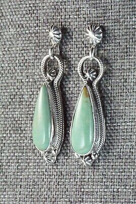 Turquoise & Sterling Silver Earrings - Verley Betone