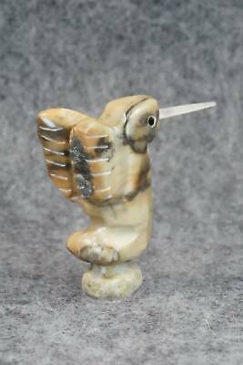 Humming Bird Zuni Fetish Carving - Justin Red Elk
