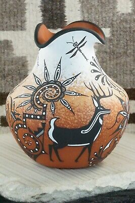 Zuni Pottery - Deldrick Cellicion