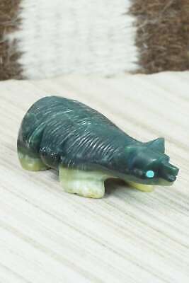 Badger Zuni Fetish Carving - Ronnie Lunasee