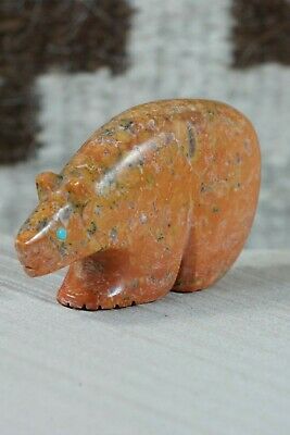 Bear Zuni Fetish Carving - Ronnie Lunasee - High Lonesome Trading