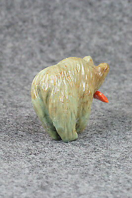 Bear Zuni Fetish Carving - Andres Quandelacy