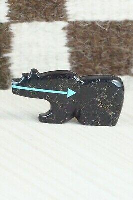 Bear Zuni Fetish Carving - Bernard Laiwakete - High Lonesome Trading