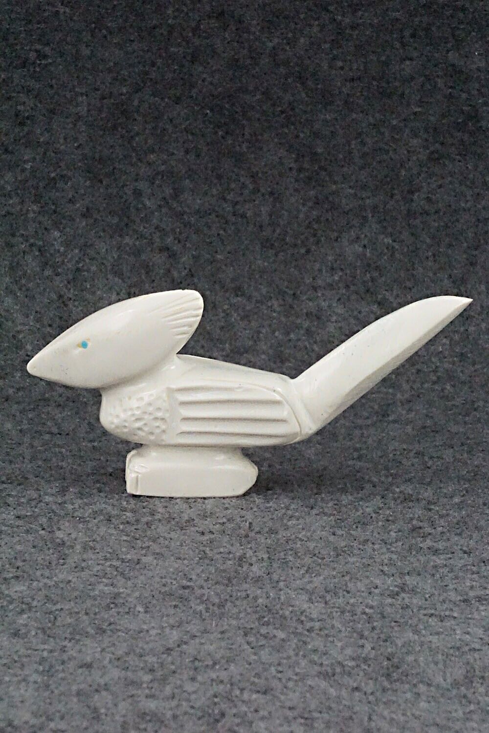 Roadrunner Zuni Fetish Carving - Gilbert Lonjose