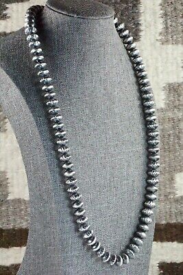 Sterling Silver Navajo Pearl Necklace - Preston Haley