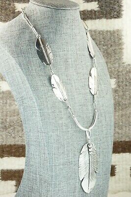 Sterling Silver Feather Necklace - Ben Begay