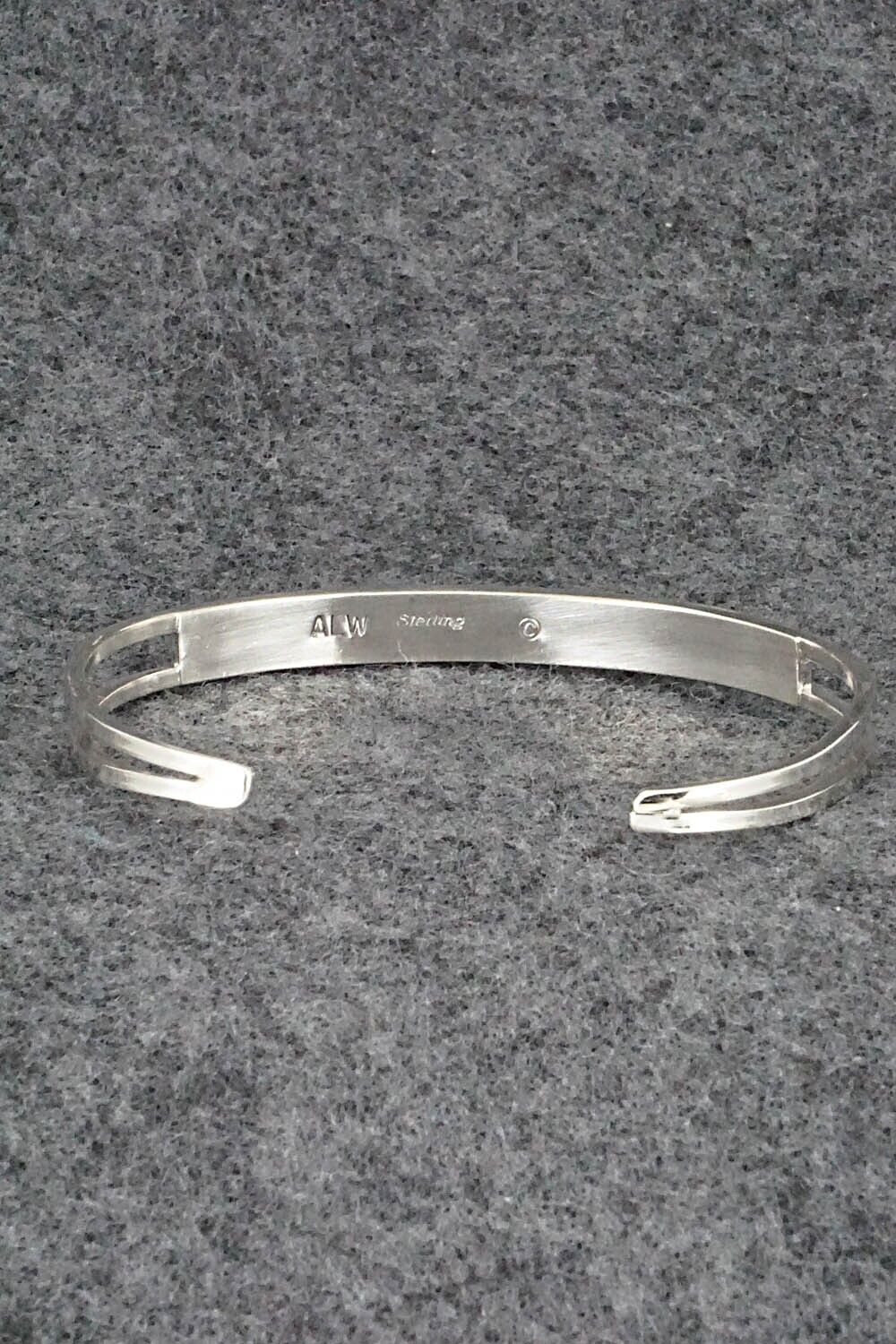 Turquoise & Sterling Silver Inlay Bracelet - Anson Wallace