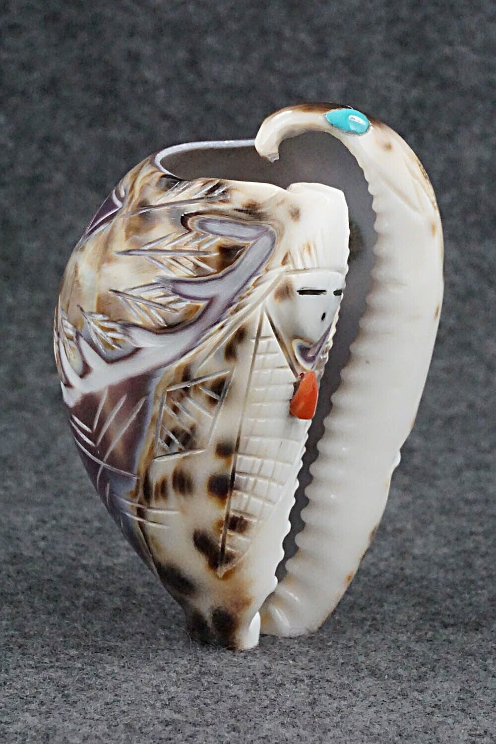 Corn Maiden Zuni Fetish Carving - Daniel Chattin