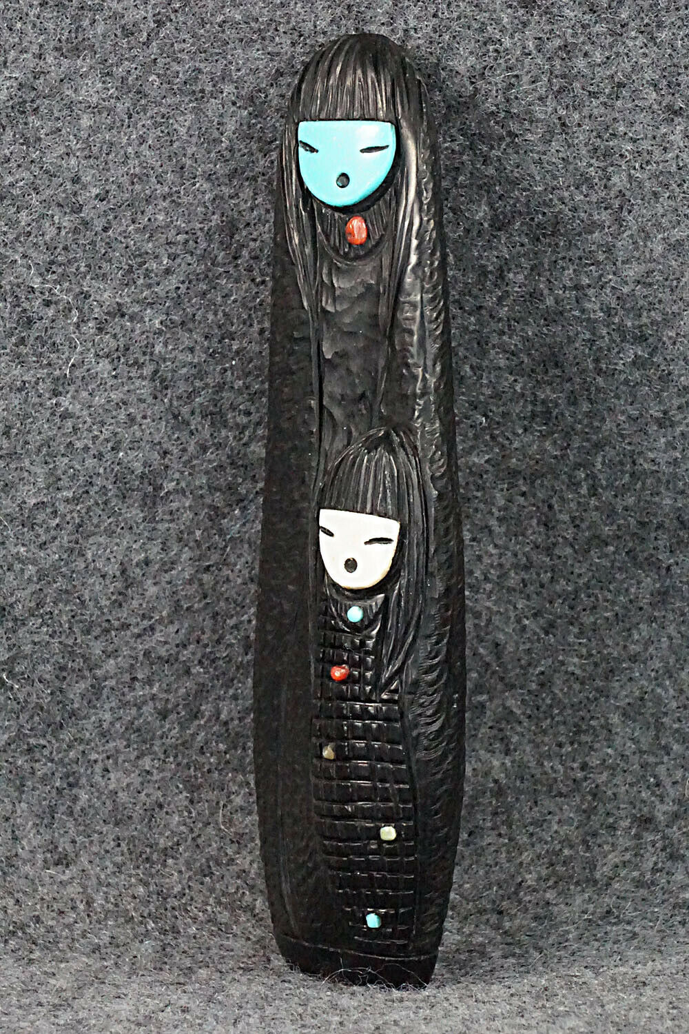 Corn Maiden Zuni Fetish Carving - Sandra Quandelacy
