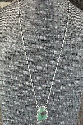 Navajo Turquoise & Sterling Silver Necklace - Annie Spencer