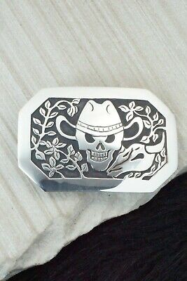 Sterling Silver Belt Buckle - Sonny Gene