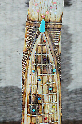 Corn Maiden Zuni Fetish Carving - Sullivan Shebola