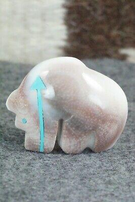 Bear Zuni Fetish Carving - Bernard Laiwakete - High Lonesome Trading