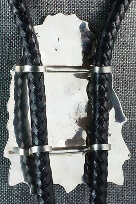 Turquoise & Sterling Silver Bolo Tie - Richard Singer