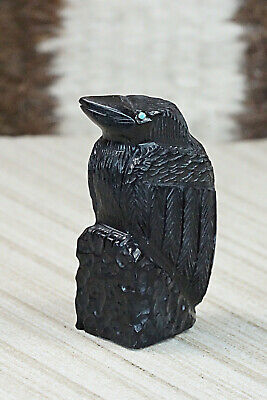 Crow Zuni Fetish Carving - Mike Tucson