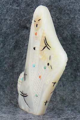 Corn Maiden Zuni Fetish Carving - Sandra Quandelacy
