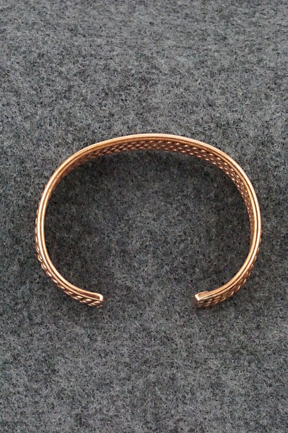 Copper Bracelet - Elaine Tahe