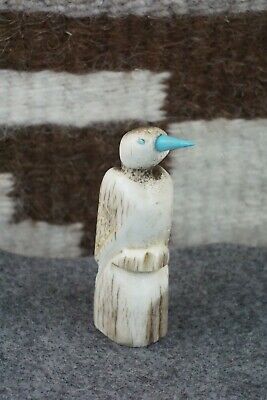 Humming Bird Zuni Fetish Carving - Brandon Phillips