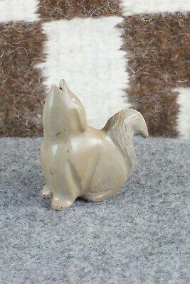 Wolf Zuni Fetish Carving - Calvert Bowannie