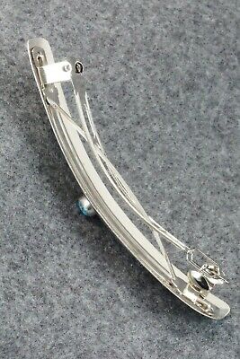 Turquoise & Sterling Silver Hair Barrette - Jolene Begay