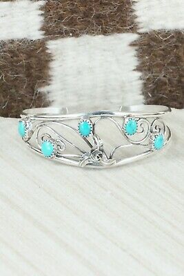 Turquoise & Sterling Silver Bracelet - Max Calladitto