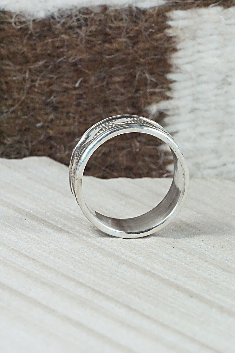 Sterling Silver Ring - Bruce Morgan - Size 10